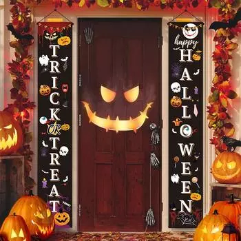 Фестивальные подвесные баннеры, наружные красочные печатные баннеры для крыльца, вывеска для декора стен и дверей 5