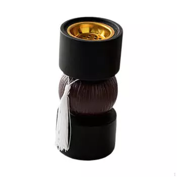 Фестивальный держатель для горелки, подарок на день рождения, креативное произведение искусства, домашний декор, аромат для спальни отеля чёрный