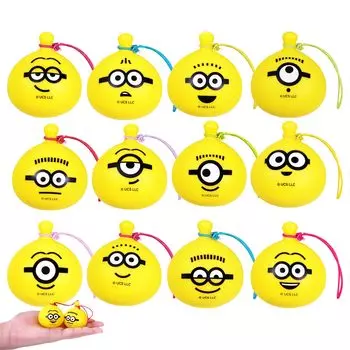 Фестиваль Пукапука Миньоны Ремень 12 видов Большие сумки Набор из 50 призов События Вечеринки Прилавки Персонажи Милый ассортимент Спасибо [Счастливые поставки] Йо-Йо жёлтый