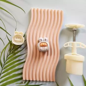 Фестиваль середины осени, мини-резак для кролика, набор форм для торта «Луна», используемый для торта, печенья, десерта, резак для торта, украшения для выпечки A