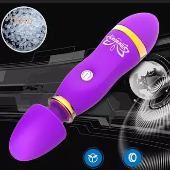 Fetong Safe 12-скоростной вибратор для точки G Эротический стимулятор влагалища и клитора для женщин AV Stick Battery