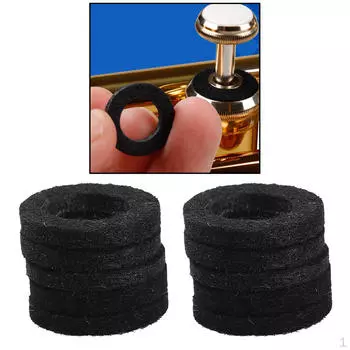 Фетровая шайба для колпачка — набор аксессуаров для трубы/корнета/тромбона белый