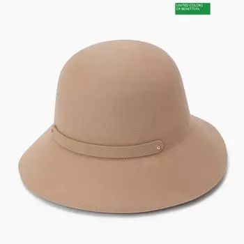 Фетровая шерстяная шляпа Benetton Bccp01411 BG_Beige/OS