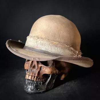 Фетровая шляпа с паутиной, фетровая шляпа из чистой шерсти с овальным верхом, фетровая шляпа с цилиндром из овечьего фетра L58-60cm