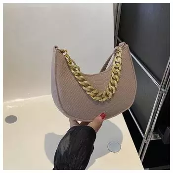 Фетровая ткань модный тренд ретро мода простая цепочка кроссбоди сумка через плечо ручная кладь хаки