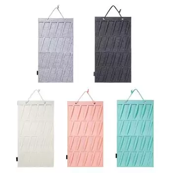 Фетровые заколки для волос, витрина, женский подарок, сумка для хранения когтей для волос, дверные шкафы розовый