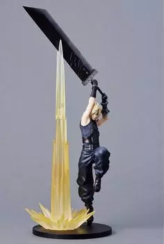 FF7 REBIRTH выпускает памятную лотерею Призовая фигурка Клауда Страйфа