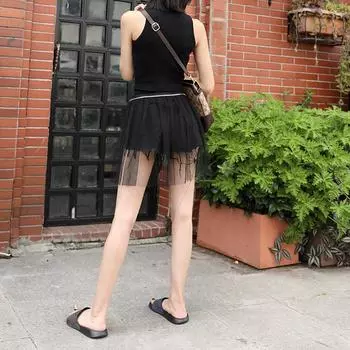 FGHJ Джинсовые шорты с сеткой Женская уличная одежда с высокой талией Летние джинсовые брюки Spodenki Damskie S белый