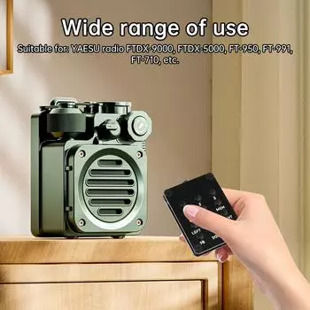 FH-2 клавиатура дистанционного управления для радиостанций YAESU FTDX-9000 FTDX-5000 FT-950 FT-991 FT-491 с кнопкой MEM для сохранения голосовой памяти чёрный