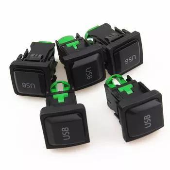 FHAWKEYEQ 5 x RCD510 RCD310 RCD300 автомобильный USB-адаптер-переключатель для VW Scirocco Jetta MK5 Golf MK6 5KD 035 726A