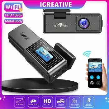 FHD 1080P ADAS камера 1-дюймовый экран подключение мобильного телефона IOS Android USB WiFi видеорегистратор 24-часовой парковочный монитор None