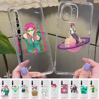 FHNBLJ Saiki Kusuo чехол для телефона для Redmi Note 5 7 8 9 10 A K20 pro max lite для Xiaomi 10pro 10T Redmi 7A