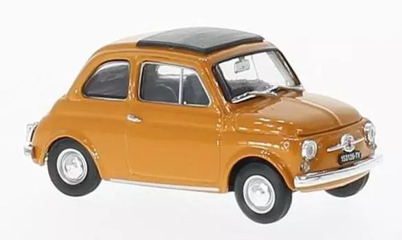 Fiat 500F Close positano yellow black 1/43 1965-1972 interior