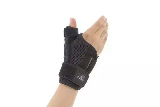 FiCOLY Thumb Thumb Root Wrist Thumb Hand Для левого и правого использования Supporter, Supporter, Supporter, Встроенная поддержка, Root, Фиксированный, FH-3 чёрный