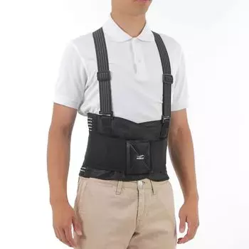 FiCOLY Waist Work Lower Back Pelvis Strong Large Supporter, Supporter, Corset, Support, Suspenders, Size, Men s, Women s, FW-5 (L) чёрный