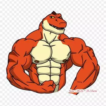 Fictional Character Crabs Character Iron on Heat Transfer Printing Vinyl Patches Sticker for Clothes DIY Appliques Washable Patches