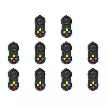 - Fidget Handle Stress Reliever Autism Decompression Handle Fun Toy (Color)