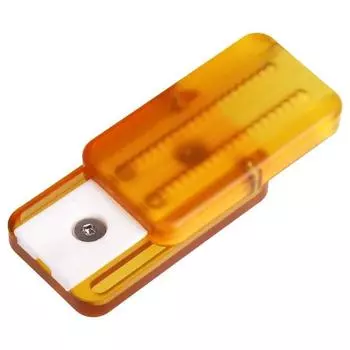 Fidget Mech Slider Rich Coin Pushing Cards EDC Playing Card Fun PEI Plastic Small Toy Снимающие стресс детские гаджеты Amber Fidget жёлтый