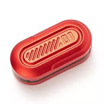 Fidget Slider Metal Fidget Toys Инструмент для лечения СДВГ Антитревожные офисные игрушки для снятия стресса для взрослых Подарки для детей красный