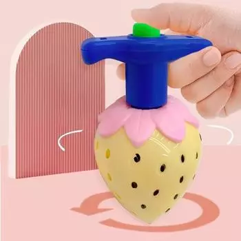 Fidget Spinner 1PCS Kids Ideas Strawberry Buck Spin Светящиеся игрушки Подарки на Рождество и день рождения