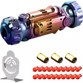 Fidget Spinner для взрослых, металлический Fidget Spinner Fidget Slider, EDC Fidget для руководителей, снятие стресса для сохранения концентрации и снятия стресса 10*3*3cm коричневый