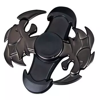 Fidget Spinner Kazoo Metal Rotatable Kazoo Flute Подарки для детей и взрослых (розовый)