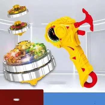 Игрушка-спиннер Fidget 1 шт., гироскоп, светящийся сплав, материал, волшебный блеск, спин, детский подарок на Рождество и день рождения