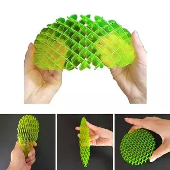 Fidgets Червячок Сжимание и растягивание Игрушка Лопающаяся Трансформация Игрушка для снятия стресса Подделка Реквизит для розыгрыша для взрослых СДВГ Терапия 2