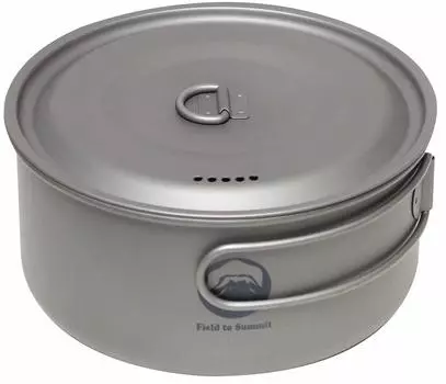 Field to Summit Fujimi Sangyo Titanium Cooker Silver Approximately x h7cm OF-CATC Pot 14.5