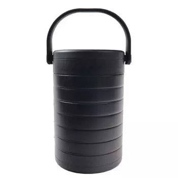 FieldCore Vacuum Hybrid Приблизительно Приблизительно 4 Холодный Термос Портативный Кемпинговый Охладитель Club 2023 Контейнер, Серый, 4,6 л, 500 мл, Силикон, Штук, чёрный