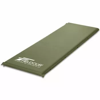 FIELDOOR Автомобильный спальный коврик толщиной 5 см, автоматически надуваемый матрас, соединяемый, высокоплотный пенополиуретан, большой клапан, надувной коврик для кемпинга на открытом воздухе