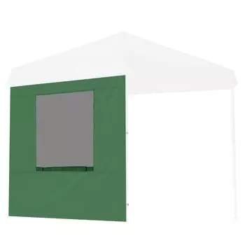 FIELDOOR Боковая тентовая палатка x Только сиденье Сталь и алюминий Общее окно (Горизонтальная штора) 2.0 2.0м (Только сторона) (Модель G03) [Тип сетки/зеленый]