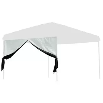 FIELDOOR брезентовая палатка со специальным боковым листом, блокирующим свет, полиуретановое покрытие, полное затемнение, тип входа обычный (Горизонтальная штора) Сталь/Алюминий (Г03