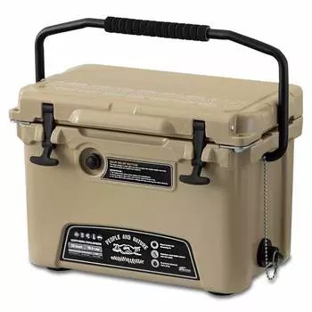 FIELDOOR Northern Cooler Box Герметичный, долговременный, холодный, для кемпинга, барбекю, рыбалки, отдыха, катастрофы [Емкость 18,9 л/песок]