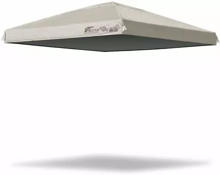 FIELDOOR Верхний тент x Для тента из брезента с защитой от ультрафиолета и высокой водостойкостью Только чехол 3,0 3,0 м * Верх [Светло-бежевый]