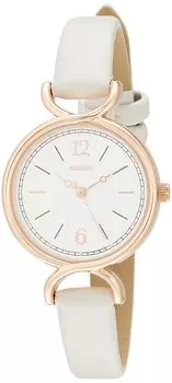 [Fieldwork] Часы Analog Ist Pink Gold Leather Strap ASS161-1 женские белые