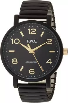 [Fieldwork] Часы Analog Oreo Black Bellows Metal Band DT129p-2 женские черные