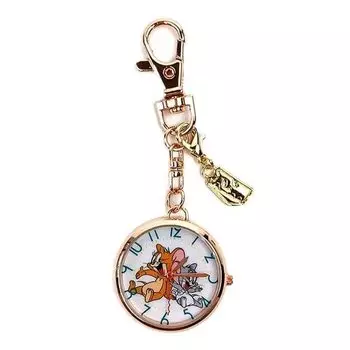 [Fieldwork] Карманные часы Tom and Jerry Bag Charm Watch TAJ003-3 женские розовое золото