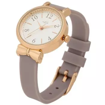[Fieldwork] Women s Watch Analog Silicone Band Purple M098-3