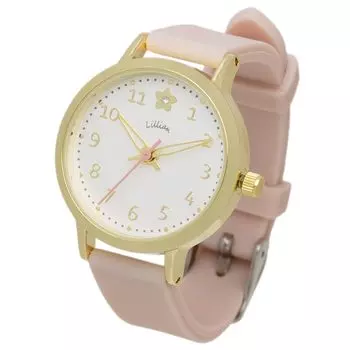 [Fieldwork] Женские часы Analog Silicone Belt Retes Pink YM112-4