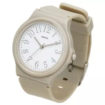 [Fieldwork] Женские часы Analog TPU Belt Silver Index Gray Perth YM115-4