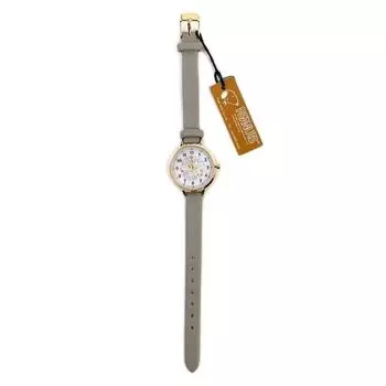 [Fieldwork] Женские часы Snoopy Analog Leather Belt Watercolor Illustration Grey PNT033-1