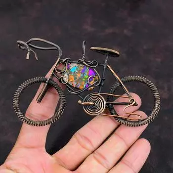 Fiesta Kingman бирюзовый кулон мульти медный бирюзовый кулон медная проволока обернутый драгоценный камень кулон ручной работы ювелирные изделия цикл кулон для подарка