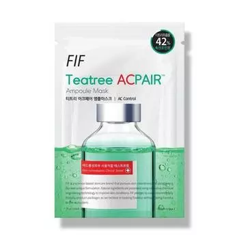 FIF Tea Tree ACPAIR Ампульная тканевая маска, 1 шт.