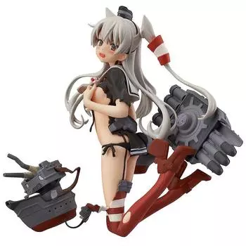 figFIX Kantai Collection Amatsukaze Medium Damage Painted Complete Figure -KanColle- Ver. Немасштабируемый ABS&ATBC-ПВХ