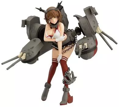 figFIX Kantai Collection Mutsu окрашенная готовая фигурка -KanColle- полуповрежденная версия. Немасштабируемый АБС и ПВХ