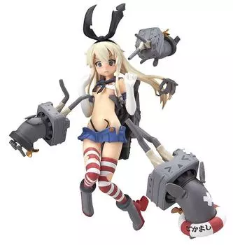 figFIX Kantai Collection Shimakaze окрашенная готовая фигурка -KanColle- полуповрежденная версия. Немасштабируемый ABS&ATBC-ПВХ