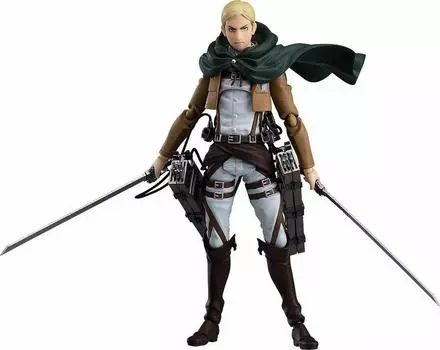 figma Атака титанов Эрвин Смит окрашенная подвижная фигурка немасштабная ABS&PVC
