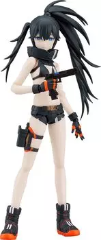 figma Black Rock Shooter DAWN FALL Императрица Рок пластиковая окрашенная подвижная фигурка [Черный стрелок] Немасштабная чёрный