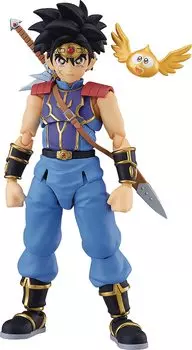 figma Dragon Quest Great Adventure Dai окрашенная подвижная фигурка Dai s немасштабная ABS&PVC синий